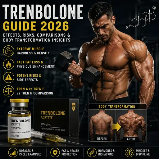 Trenbolone Cycle Guide 2026 (USA): Effects, Risks, Results, and Testosterone Stack Insights